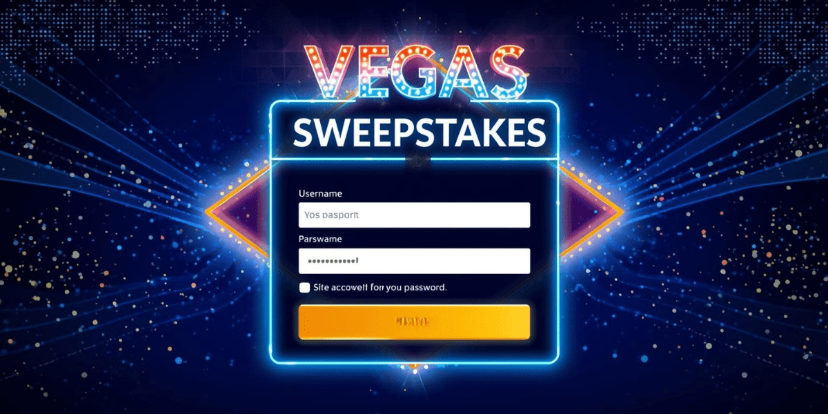 create Vegas sweeps account